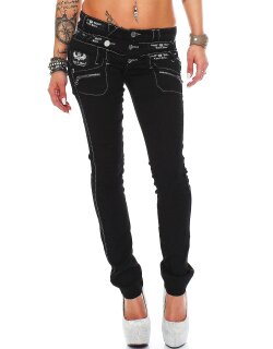 Cipo & Baxx Damen Jeans CBW0313 W31/L30