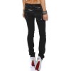 Cipo & Baxx Regular Fit Jeans Damen Mid Waist CBW0313 Black W26/L32