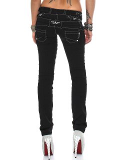 Cipo & Baxx Damen Jeans CBW0313 W29/L32