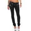 Cipo & Baxx Regular Fit Jeans Damen Ohne Waschung  CBW0313 Black W32/L32