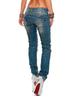 Cipo & Baxx Damen Jeans CBW0347 W27/L30