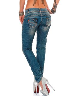 Cipo & Baxx Damen Jeans CBW0347 W27/L30