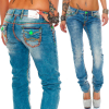 Cipo & Baxx Damen Jeans CBW0445 W28/L32