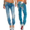 Cipo & Baxx Damen Jeans CBW0445 W31/L32