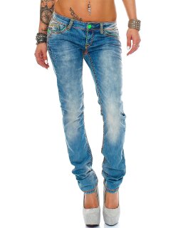 Cipo & Baxx Damen Jeans CBW0445 W27/L34