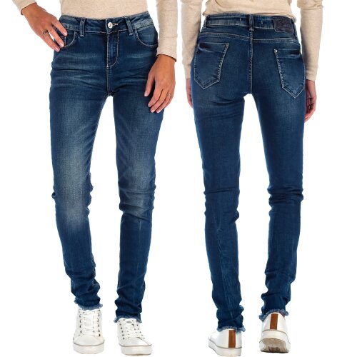 Cipo & Baxx Damen Jeans 19CB06 Blue