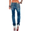 Cipo & Baxx slim fit Jeans Damen Stonewashed WD201 Blue W27/L34