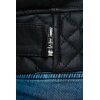 Reichstadt Slim Fit Kunstleder Jacke Silver Zipper RS001PU Black L