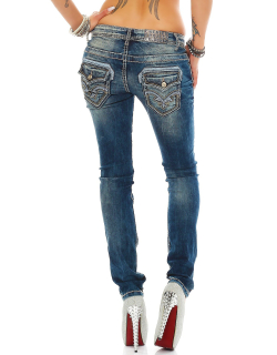 Cipo & Baxx Damen Jeans WD240 W25/L32