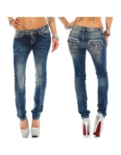 Cipo & Baxx Damen Jeans WD240 W28/L32