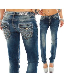 Cipo & Baxx Damen Jeans WD240 W29/L32