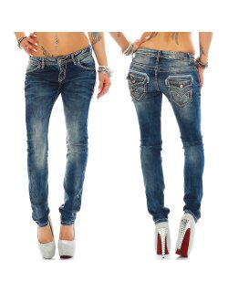 Cipo & Baxx Damen Jeans WD240 W30/L32