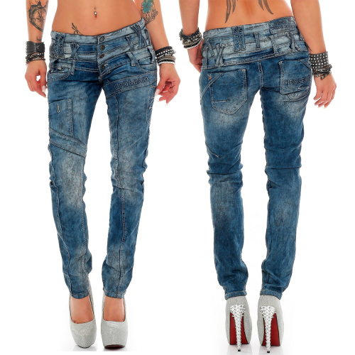 Cipo & Baxx Damen Jeans WD245