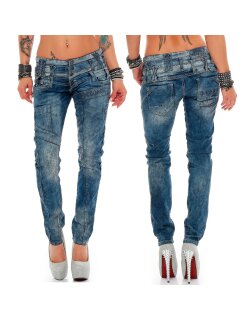 Cipo & Baxx Damen Jeans WD245 W26/L32