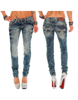 Cipo & Baxx Damen Jeans WD222 W27/L32