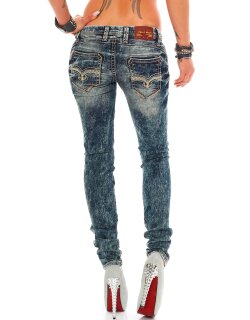 Cipo & Baxx Damen Jeans WD222 W27/L32