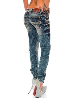 Cipo & Baxx Damen Jeans WD222 W27/L32