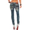 Cipo & Baxx Damen Jeans WD222 W29/L32