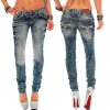 Cipo & Baxx Damen Jeans WD222 W29/L34
