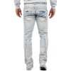 Cipo & Baxx regular fit Jeans Herren Stonewashed CD272 Blue W36/L32