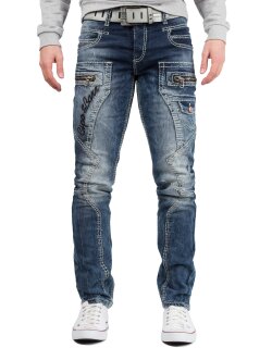 Cipo & Baxx regular fit Jeans Herren Stonewashed...