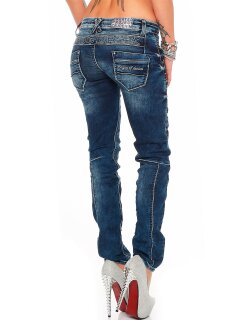 Cipo & Baxx Damen Jeans WD200B W31/L32