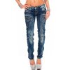 Cipo & Baxx Slim Fit Jeans Damen Stonewashed  WD200B Blue W29/L34