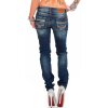 Cipo & Baxx slim fit Jeans Damen Stonewashed WD256 Blue W30/L32