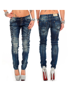 Cipo & Baxx Damen Jeans WD255 W28/L32