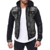 Cipo & Baxx regular fit Jacke Herren Denim CJ155 Black XL