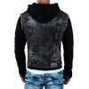 Cipo & Baxx regular fit Jacke Herren Denim CJ155 Black XL
