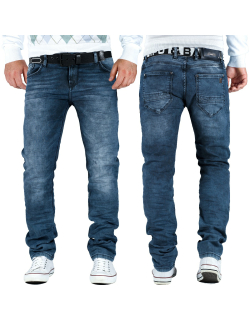 Cipo & Baxx Herren Jeans BA-CD374 indigo W31/L32