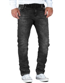 Cipo & Baxx Herren Jeans CD374 anthracite W32/L34