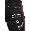 Cipo & Baxx Straight Fit Jeans Herren Mid Waist CD571 Black W30/L32