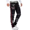 Cipo & Baxx Straight Fit Jeans Herren Mid Waist CD571 Black W36/L32