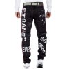 Cipo & Baxx Straight Fit Jeans Herren Mid Waist CD571 Black W31/L34