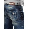 Cipo & Baxx regular fit Jeans Herren Stonewashed CD328 Blue W32/L34