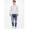 Cipo & Baxx regular fit Jeans Herren Stonewashed CD104 Blue W44/L36