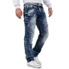 Cipo & Baxx regular fit Jeans Herren Stonewashed CD104 Blue W44/L36