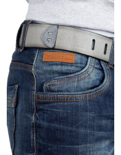 Cipo & Baxx Regular Fit Jeans Herren Stonewashed CD186A Blue W29/L32