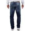 Cipo & Baxx regular fit Jeans Herren Stonewashed CD186A Blue W36/L32