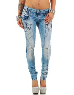 Cipo & Baxx Damen Jeans WD216 W28/L32