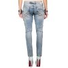 Cipo & Baxx slim fit Jeans Damen Stonewashed WD216 Blue W31/L34