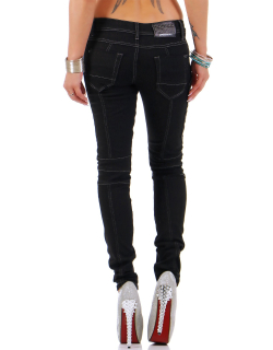 Cipo & Baxx Damen Jeans WD255A W27/L32