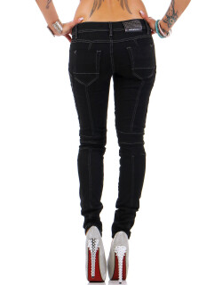 Cipo & Baxx Damen Jeans WD255A W26/L34