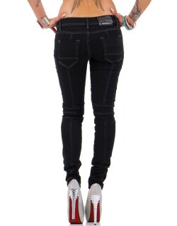 Cipo & Baxx Damen Jeans WD255A W28/L34