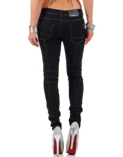 Cipo & Baxx Damen Jeans WD255A W28/L34