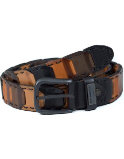 Cipo & Baxx Gürtel Herren CG104 Taba 95cm x 4,5cm