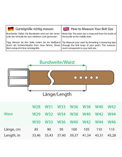 Cipo & Baxx Herren Gürtel CG104 taba 105cm x 4,5cm