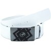 Cipo & Baxx Gürtel Herren C44856 White 100cm x 4,8cm